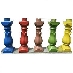 Moules à balustres décoratifs en béton préfabriqué en plastique ABS robuste Orchid Reazone RZCL, réutilisables, pour appareils ménagers - Product Image 1