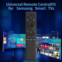 Control Remoto Universal BN59-01312B Negro Infrarrojo de Código Fijo para Samsung Smart TV 4K UHD QLED HDR, Alcance de 10-16 Metros