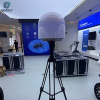 Système de détection de drones fixe, portée 10 km, détecteur de signal UAV pleine bande avec décodage vidéo FPV pour les frontières