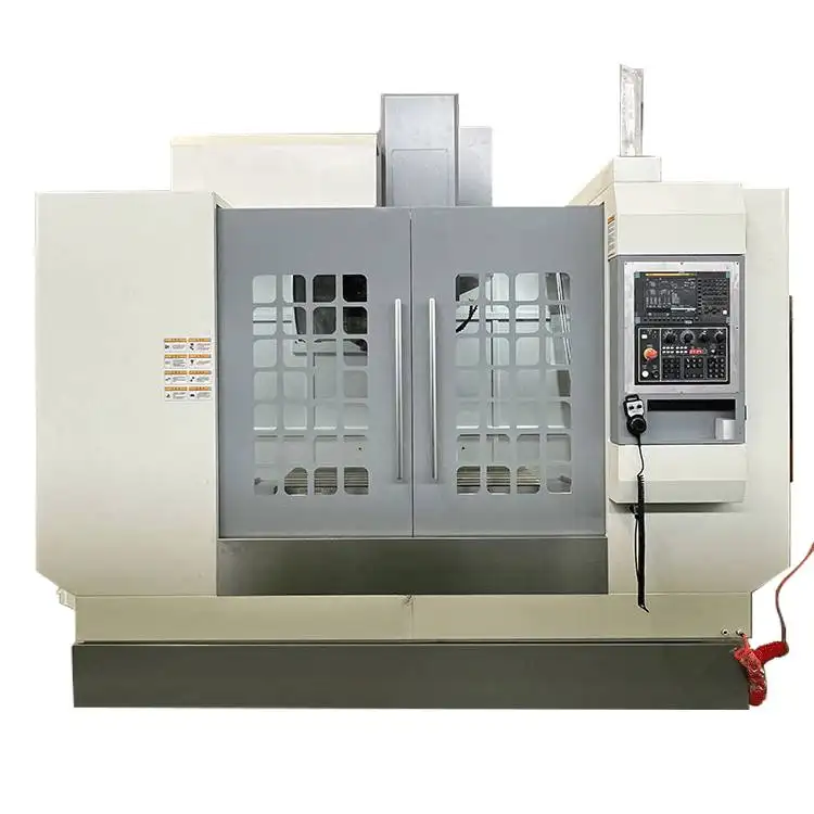 Standard good price vmc1270 machining center custom logo PLC controller metal machine CNC vertical milling machine