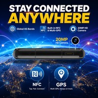 Teléfono Flip 4G VoLTE Desbloqueado con Teclado QWERTY, Doble Pantalla, Tipo-C, Teléfono Sencillo sin Internet, Seguro para Niños, Estudiantes, Personas Mayores, Judíos, Kosher