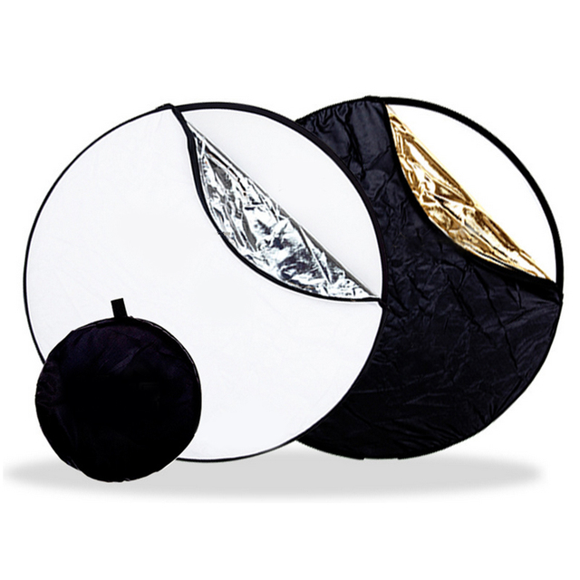 43-inch / 110cm 5-in-1 Collapsible Multi-Disc Light Reflector with Bag