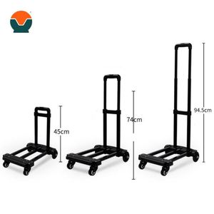 รถเข็นกระเป๋า T819G-3มือจับยืดหดได้100กก. - Product Image 3