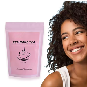 Thé biologique pour l'utérus à base de plantes équilibrées Produit d'hygiène féminine naturel pour la santé - Product Image 1