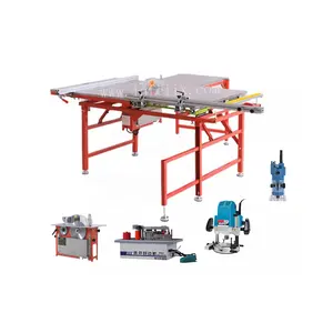 Wholesale and retail low price good feedback portable sliding table saw woodworking panel saw