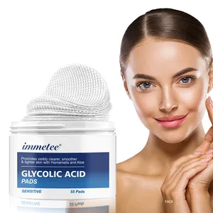 OEM/ODM Glycolic Acid Pads Organic Acne Treatment Skin Care Resurfacing Glycolic Acid Pads Sheet Mask