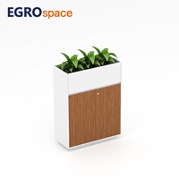 EGROspace Ticari Mobilya Ahşap Salıncak Kapılı Dosya Bölücü Depolama Kilitlenebilir Ahşap Ofis Dolabı