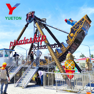Nave Pirata Vichinga Oscillante da Esterno a 24 Posti di Zhengzhou Yueton in Vendita | Attrazione per Parchi Divertimento - Product Image 1