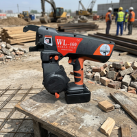 WL RB443T Machine à lier les barres d'armature en acier WL-460 avec niveau laser pour la construction (qualité DIY)