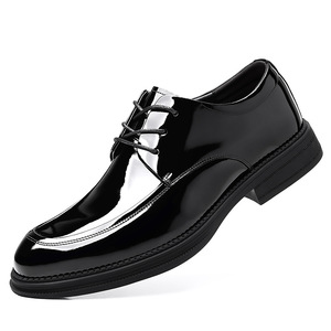 High Quality Comfortable Lightweight Breathable Rubber Lace-up Business Party Wedding Walking <b>Shoes</b> Fashionable Casual Leather - Product Image 6