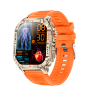 Montre connectée J13 Full Touch, appels, IP68, 1200 mAh, 2,01 pouces