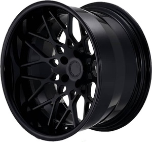 Nouvelles jantes monobloc forgées sur mesure 17-22 pouces 5x100 5x112 5x114.3 5x120 <span class=keywords><strong>en</strong></span> alliage d'aluminium 6061-T6 4 pièces - Product Image 4