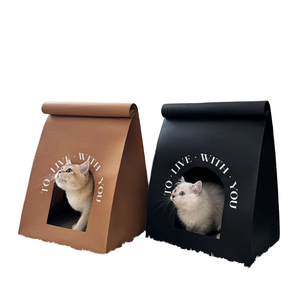 Venta al por mayor moderno integrado sin arañazos tablero para la <span class=keywords><strong>caspa</strong></span> para gatitos antideslizante verano Tmall integrado bolsa de papel Kraft plegable - Product Image 1