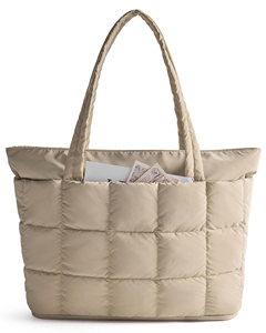 Bolsa de Mano Grande para Mujer, Expandible, Acolchada, para el Trabajo, Viajes, Gimnasio, Ligera - Product Image 2