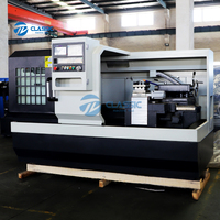 Tour à taraudage CNC CK6140, machine de tournage CNC automatique pour le traitement des métaux, tour CNC de table