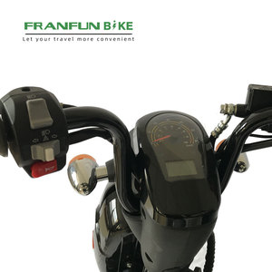 Popularité à l'étranger 48v20ah 60km Mobilité Commutation Cyclomoteur électrique rétro Poids léger 75kg - Product Image 6