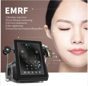 신상품 Rf 얼굴 피부 근육 구축 장비 피부 강화 얼굴 리프트 EMS 미용 기계