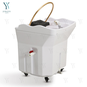 Équipement de salon de coiffure pour lavage de cheveux et soin du cuir chevelu : Lit de lavage électrique massant avec bac à shampoing intégré - Product Image 6