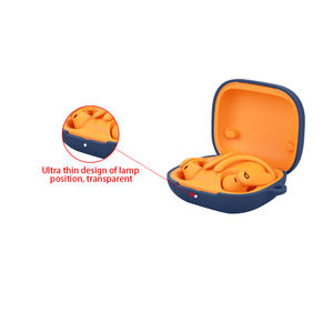 Funda para auriculares para <span class=keywords><strong>Beats</strong></span> Powerbeats Pro 2, Protector de silicona para auriculares, funda para BUDS, carcasa para auriculares inalámbricos, llavero de piel - Product Image 4