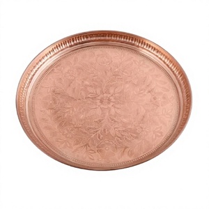 Plateau de service ovale rétro en acier inoxydable poli, personnalisable avec logo, écologique, compatible lave-vaisselle, pour snacks, desserts, steaks, idéal pour les cafés - Product Image 3