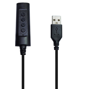 3.5mm để USB Card âm thanh bên ngoài với khối lượng kiểm soát/mics/loa trên nút tắt tự động phát hiện Card âm thanh - Product Image 2