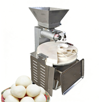 Machine à faire des petits pains cuits à la vapeur QDMECH pour usage commercial |   Machine à former des boulettes de pâte 30 pièces/min