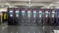 Machine de boxe interactive commerciale de type arcade pour salle de sport universitaire, à fort potentiel de revenus