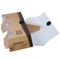 Vente flash - Lunettes 3D personnalisées, casques VR, Google Cardboard pour jeux de réalité virtuelle avec Google Cardboard 3.0