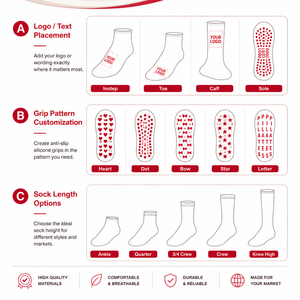 <span class=keywords><strong>Chaussettes</strong></span> <span class=keywords><strong>antidérapantes</strong></span> pour le yoga et le Pilates, <span class=keywords><strong>chaussettes</strong></span> en coton doux pour femmes, <span class=keywords><strong>antidérapantes</strong></span>, design personnalisé, volants, <span class=keywords><strong>chaussettes</strong></span> <span class=keywords><strong>antidérapantes</strong></span> pour le Pilates - Product Image 3