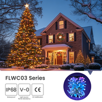 IP68 LED-Lichterkette DC12V/24V/36V RGB RGBW DMX512 Punktsteuerung Weihnachten Außenbereich Sternen-Dekor Feenlichter