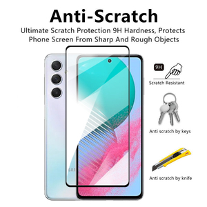 Protector de Pantalla de Vidrio Templado 2.5D Silkprint de Cobertura Total para Teléfono Móvil Samsung <span class=keywords><strong>Galaxy</strong></span> M54 M52 <span class=keywords><strong>M53</strong></span> A54 <span class=keywords><strong>A53</strong></span> A73 - Product Image 4