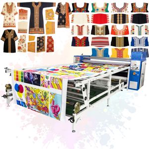 Hot Selling Semi-Automatic Manual Grade Roller <b>Printing</b> <b>Machine</b> High Output Heat Press Garments Industries' Choice 110V Motor - Product Image 1