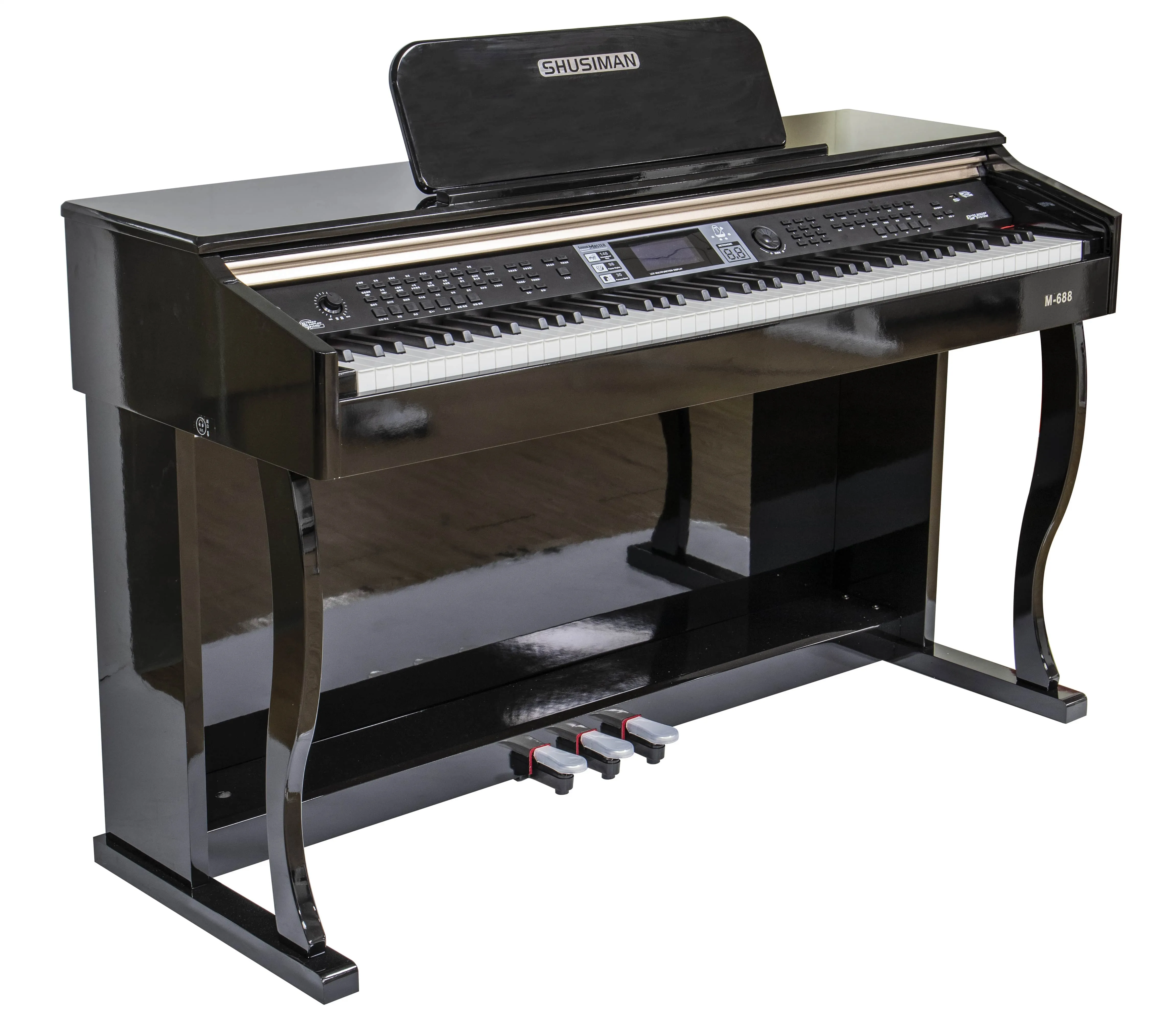 KOSTENLOSE MUSTER Neues Design E-Piano mit 88 Key Hammer Action Keyboard Elektronische Orgel