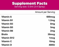Complément Alimentaire Santé Personnalisé : Spray Liquide Oral Multivitaminé avec Soutien Immunitaire pour Adultes - Achat en Gros