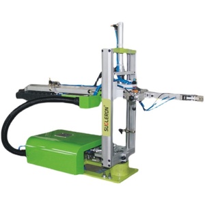 Manipulador de doble brazo para máquina de moldeo por inyección, recogida lateral tipo cantilever, componente PLC de aluminio, directo de fábrica - Product Image 4