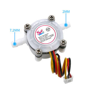 Capteur de débit alimentaire DIJIANG avec signal d'impulsion NPN en sortie POM, 2 mm/3,5 mm, 3,5-24 V CC, pour mesurer le débit d'eau dans les machines à café - Product Image 4