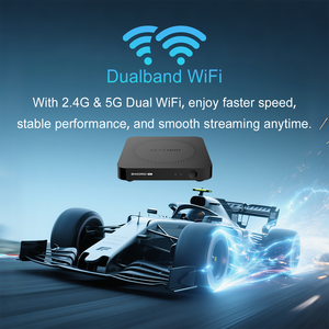 ACECONN Sword Pro+ Android 11 4K para TV Box 2GB 16GB WiFi Dual BT HDR10+ Control Remoto por <span class=keywords><strong>Voz</strong></span> con Retroiluminación y Función Buscar RCU - Product Image 1