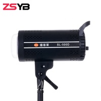 ZSYB BKL-SL500D Télécommande CRI97 Réglable 200W Équipement Professionnel de Photographie Studio Lumière LED Vidéo