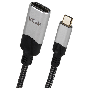 VCOM 8K 60Hz USB-C zu DP Adapter Stecker auf Buchse für Laptop Erweiterung Monitor <span class=keywords><strong>DisplayPort</strong></span> Konverter Kabel 15cm - Product Image 1