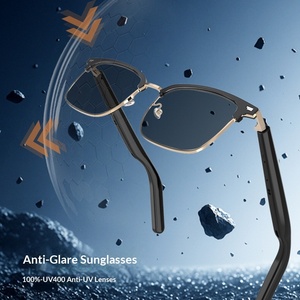 [<span class=keywords><strong>Traduction</strong></span> IA] GT13 pour lunettes à verres photochromiques, contrôle tactile, monture PCABS, écoute musicale, protection UV, intelligent - Product Image 2