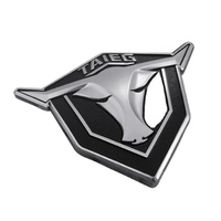 Emblema de Coche Personalizado en 3D, Logotipo de Plástico ABS Cromado, Insignia para Parrilla de Coche, Adhesivo para Carrocería
