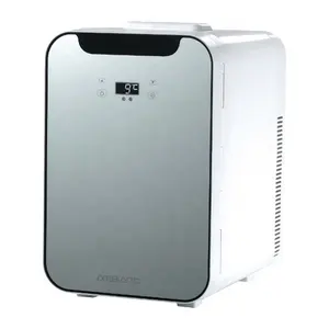Ambiano16L工場供給低ノイズ温度調整可能LEDスクリーンホテルルームミニ冷蔵庫冷蔵庫
