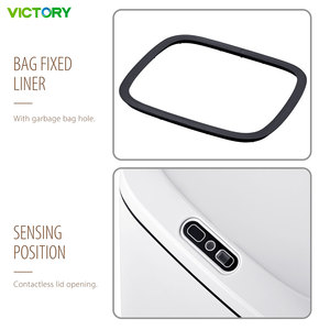 Cubo de Basura Inteligente con Sensor, Impermeable, Automático e Inductivo, de Plástico, para Hogar, Cocina, Dormitorio, Sala de Estar - Product Image 4
