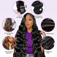 Extensions de cheveux humains afro 4C vietnamiens, bouclés crépus, micro-torsadés, bruts, en gros, fournisseur d'usine