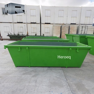 Nouvelle benne à déchets industrielle en acier empilable pour extérieur, gestion des déchets métalliques, 4 m³ (type <span class=keywords><strong>Skip</strong></span> Marrell) - Product Image 5