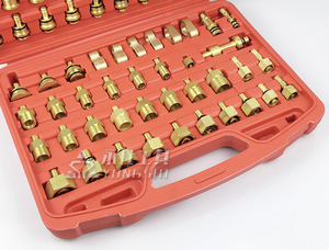 Bộ dụng cụ sửa chữa thân xe ô tô 108 món phiên bản Châu Âu & Châu Mỹ, dụng cụ chẩn đoán ô tô, dụng cụ điều hòa không khí R134a, dụng cụ phát hiện rò rỉ điều hòa - Product Image 6