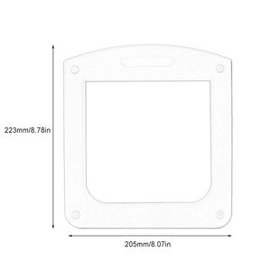 Dropshipping Tahan Cuaca 4 Cara Mengunci Penutup Kucing Interior Pintu Eksterior untuk Kucing & Anjing Cocok untuk Jendela & Dinding - Product Image 5