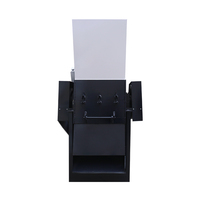 Broyeur de plastique robuste à lames en forme de flocons, recyclage de bouteilles en PVC, granulateur de plastique, broyeur creux pour déchets plastiques
