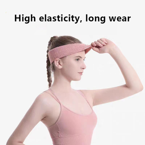 Factory Wholesale Custom Embroidered Logo Braided Cotton Christmas Tennis Sport Wristband Sweatbands <strong>Headband</strong> Set For Women Kids - Product Image 6