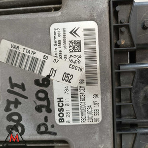 Centralina Motore Usata 0281011784 per Peugeot 206 Mk2 2003-2009 (83200) - Product Image 4